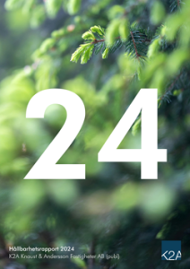 Hållbarhetsrapport 2024